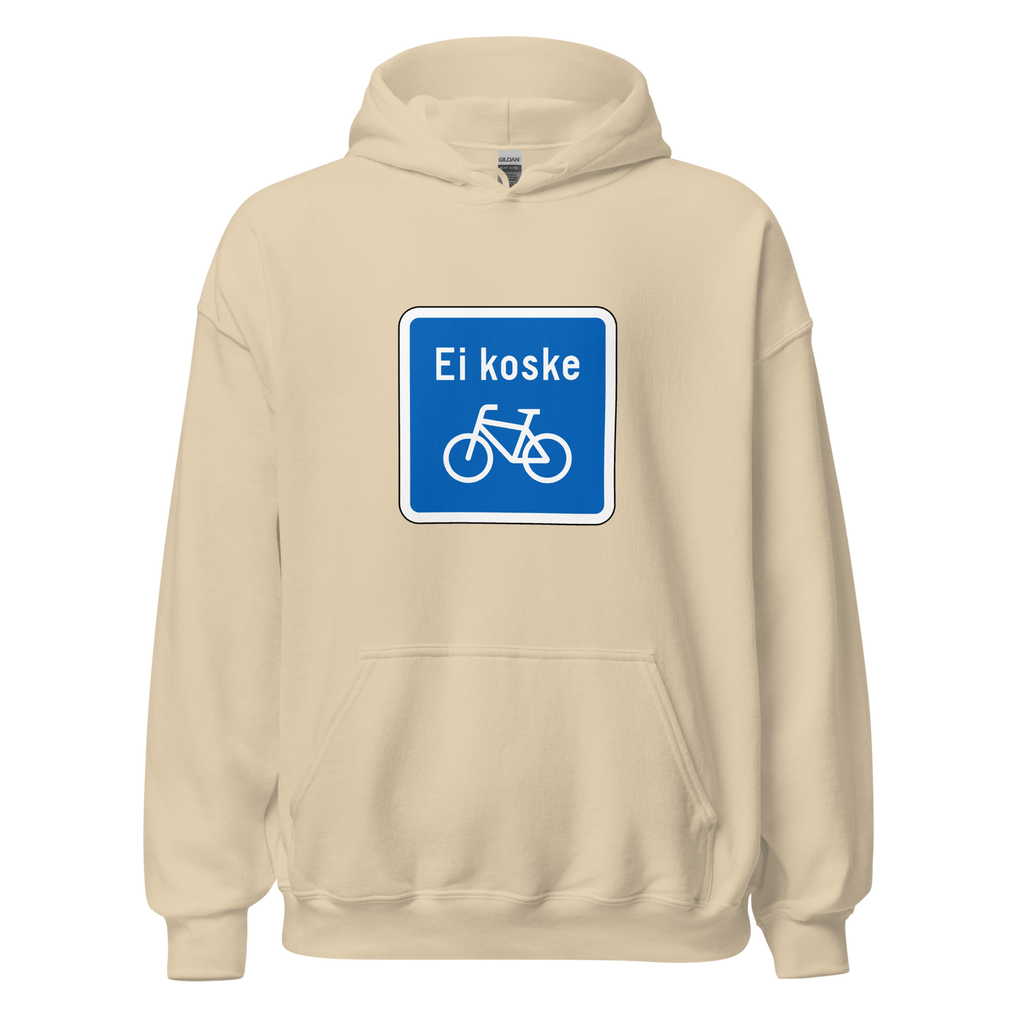 Ei koske polkupyöriä - Unisex Huppari