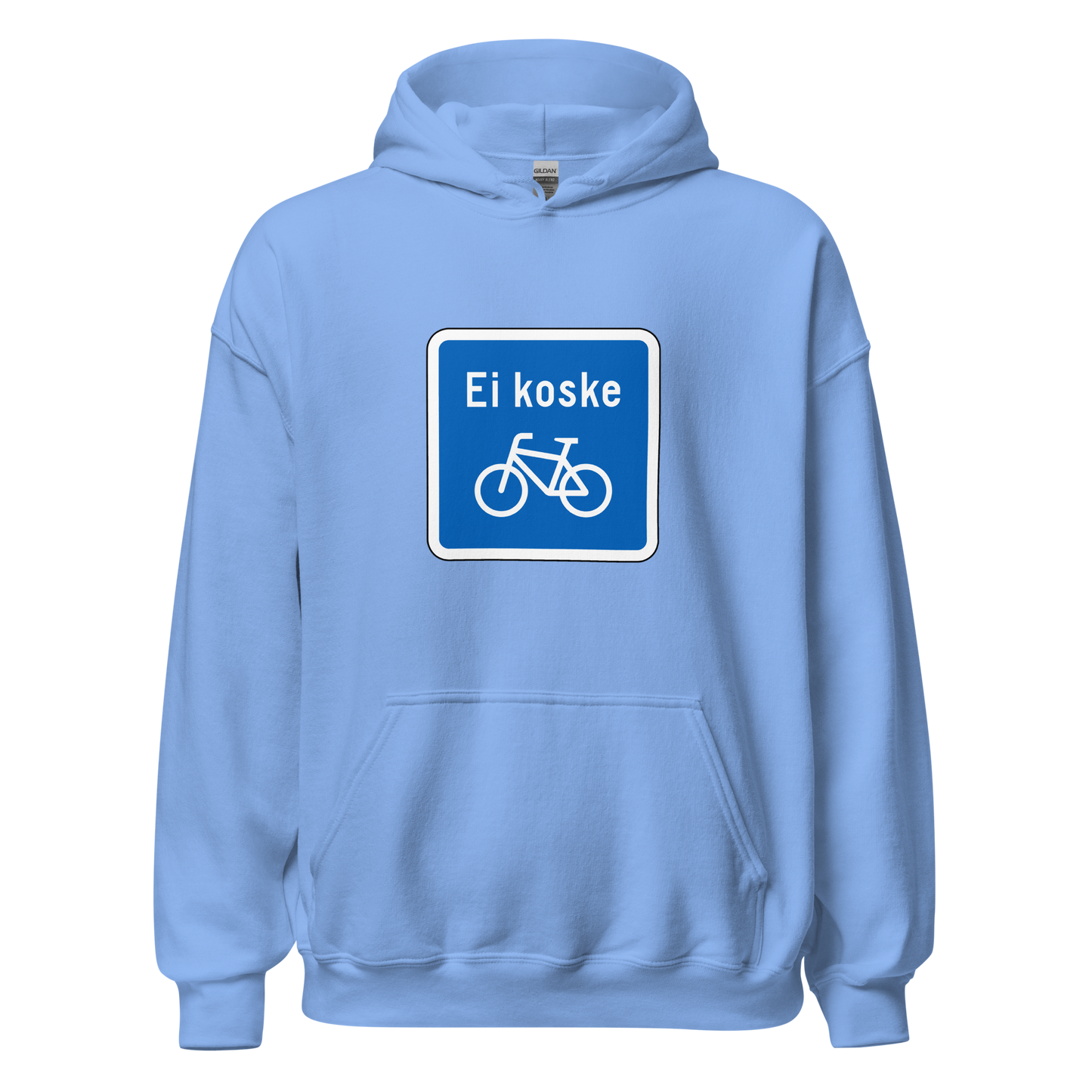 Ei koske polkupyöriä - Unisex Huppari