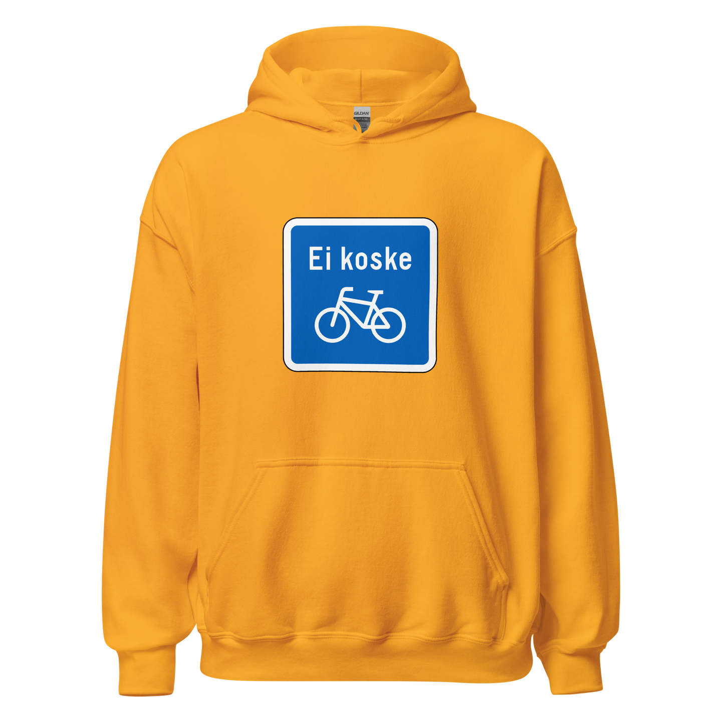Ei koske polkupyöriä - Unisex Huppari