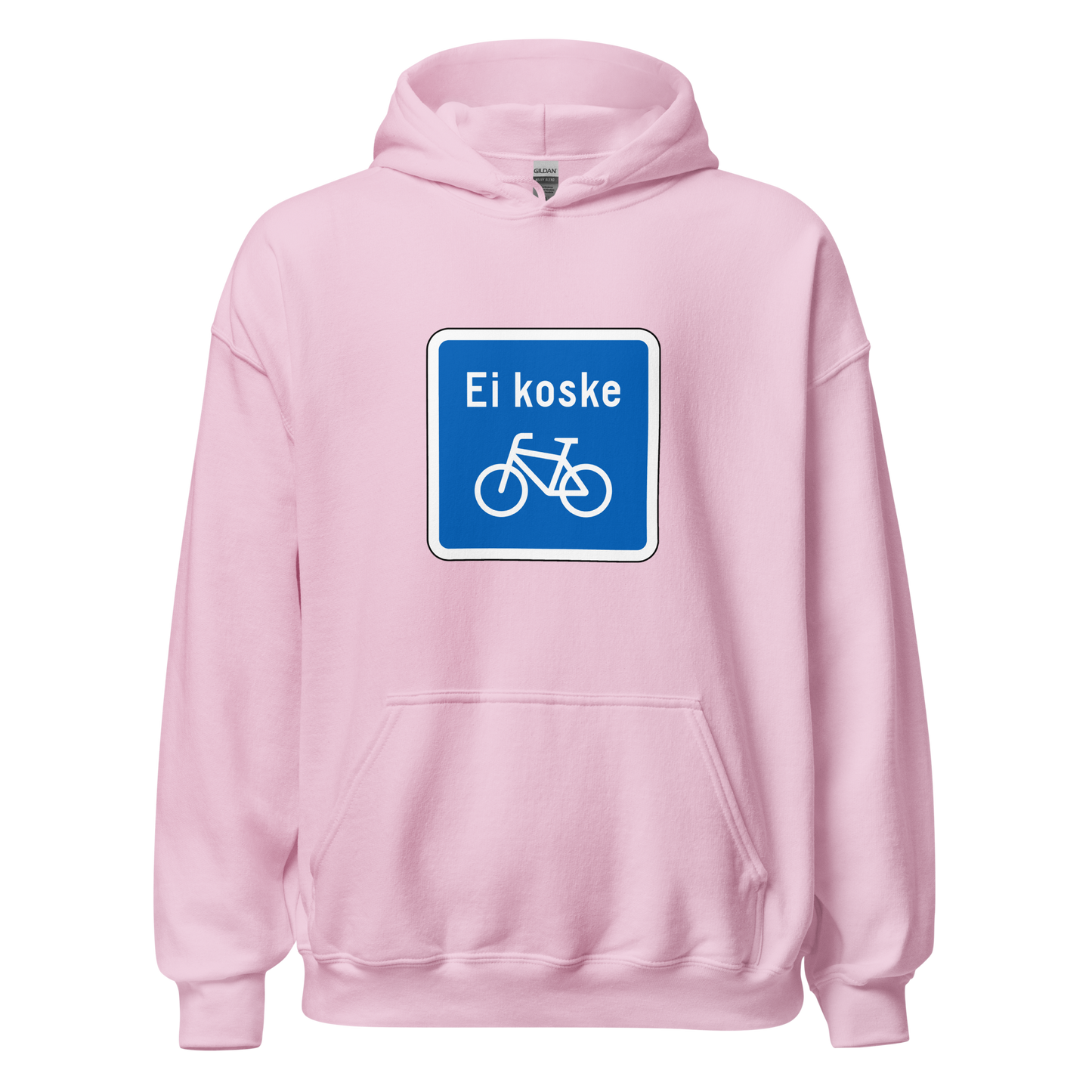 Ei koske polkupyöriä - Unisex Huppari