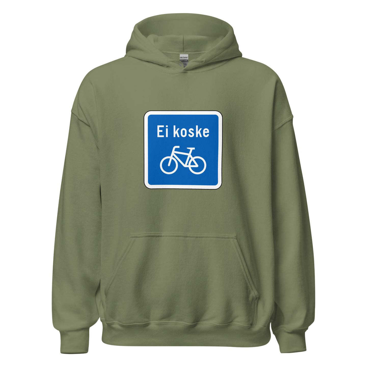 Ei koske polkupyöriä - Unisex Huppari