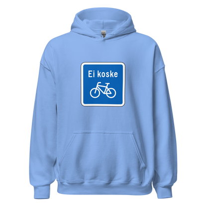 Ei koske polkupyöriä - Unisex Huppari