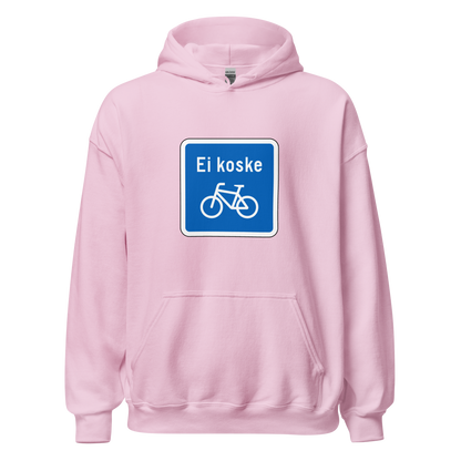Ei koske polkupyöriä - Unisex Huppari