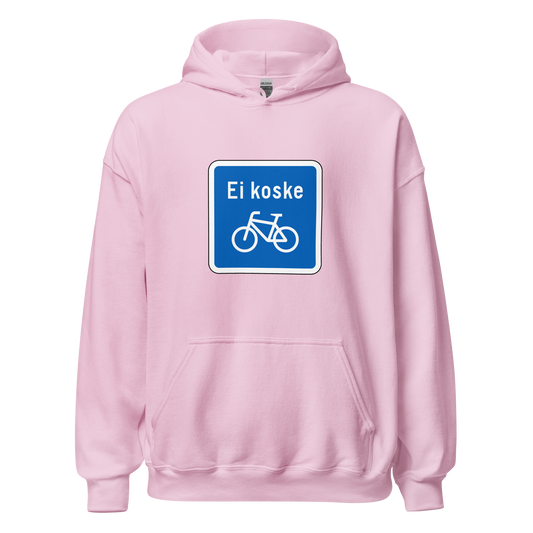 Ei koske polkupyöriä - Unisex Huppari