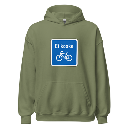 Ei koske polkupyöriä - Unisex Huppari
